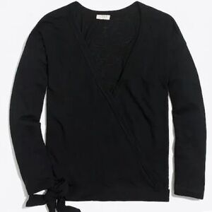 NWT J. Crew Factory Wrap Shirt Black 🖤